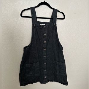 Stevie Hender Dark Denim Apron Dress (L)